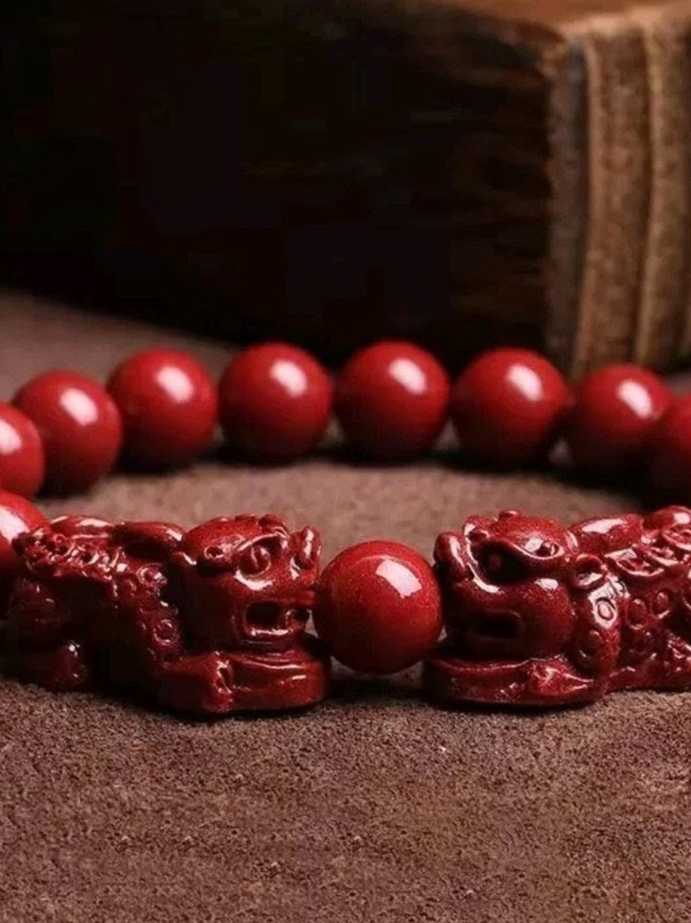 Cinnabar 7" Bracelet - Picture 2 of 6